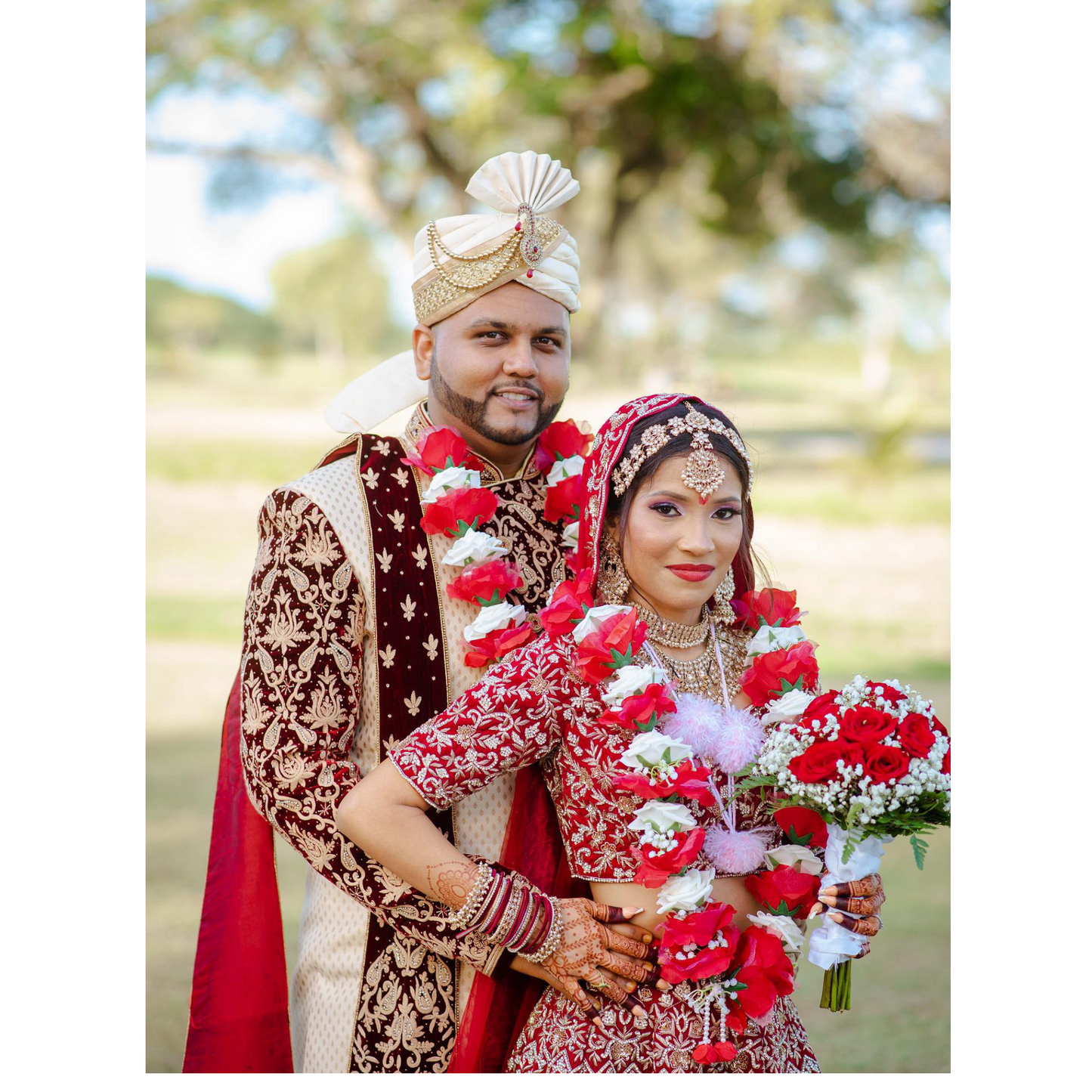 Silk Wedding Garland
